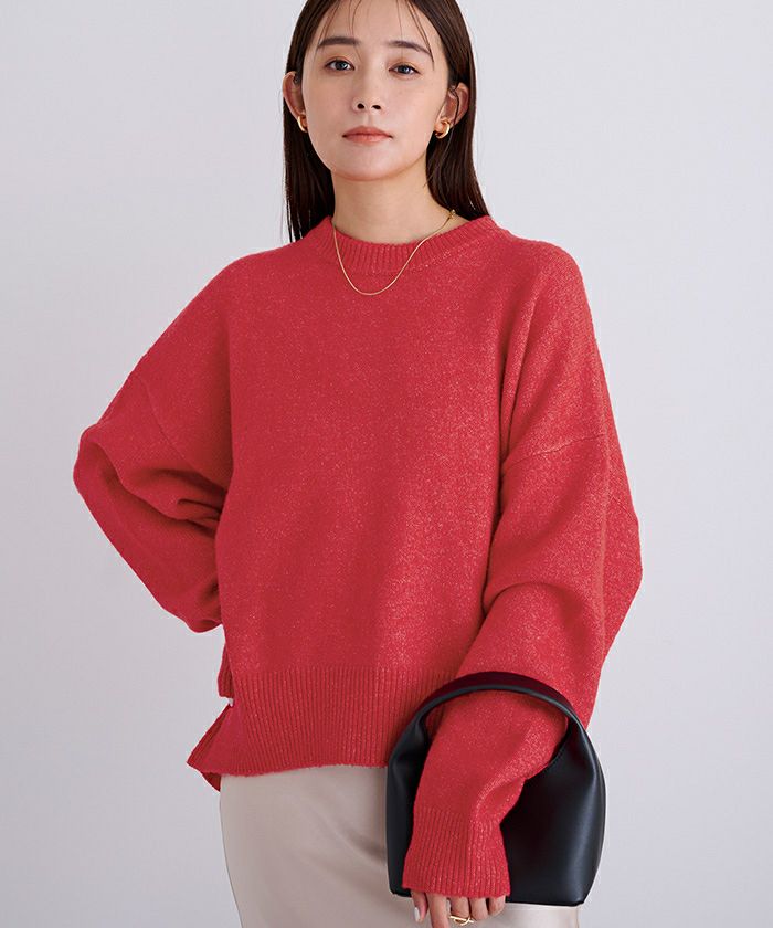 ヤクライククルーネックニット | ur's（ユアーズ）