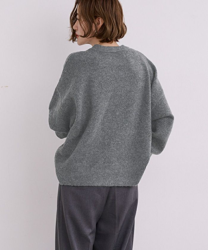 ヤクライククルーネックニット | ur's（ユアーズ）