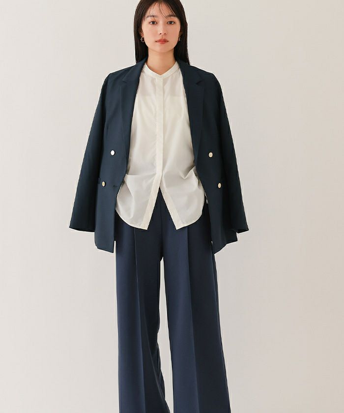 裏起毛センタープレスワイドパンツ | ur's（ユアーズ）