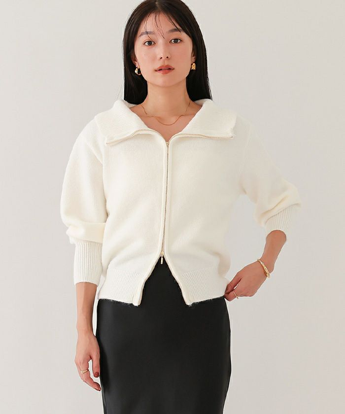 ビッグカラーZIPニット | ur's（ユアーズ）