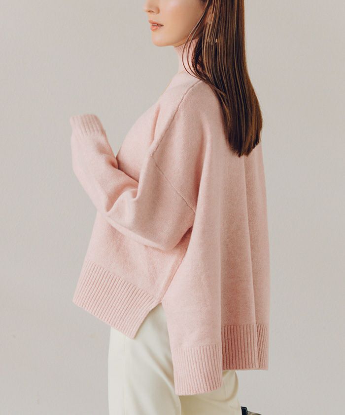 スフレタッチハイネックオーバーサイズニット | ur's（ユアーズ）