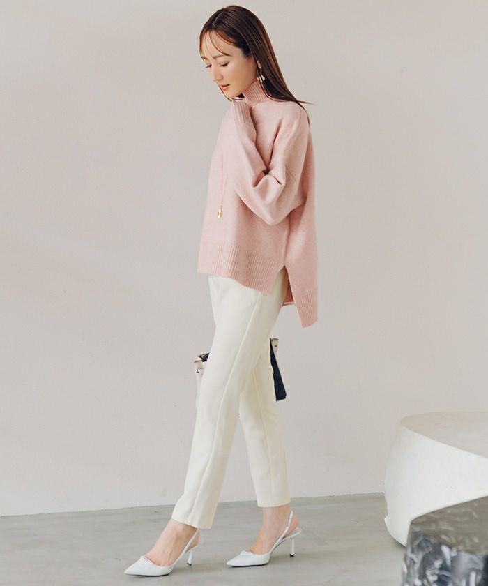 スフレタッチハイネックオーバーサイズニット | ur's（ユアーズ）