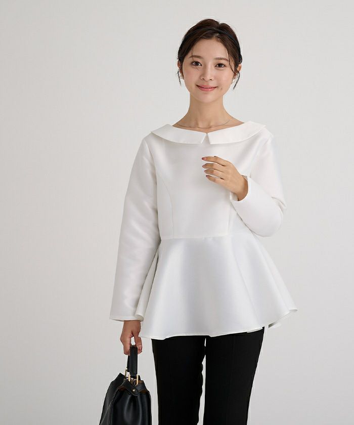 2wayペプラムブラウス | ur's（ユアーズ）