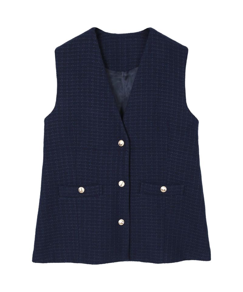 ツイードジレベスト | ur's（ユアーズ）