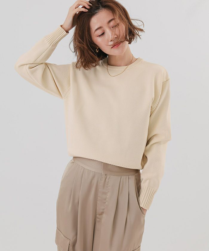 襟付きニットプルオーバー | ur's（ユアーズ）