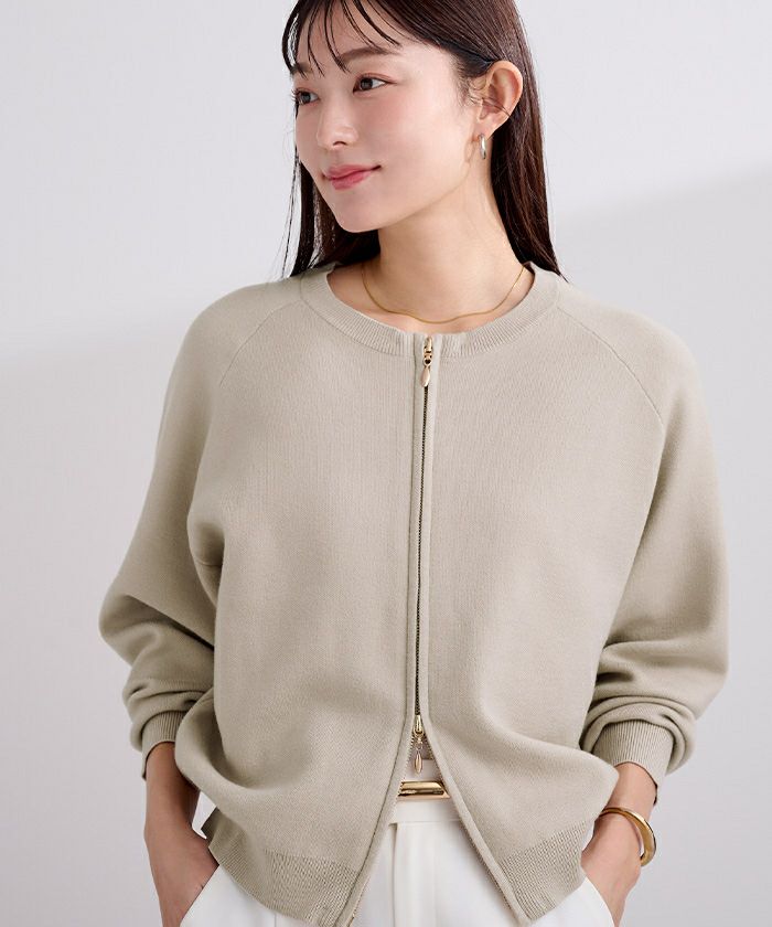 PALACE UTILITY ZIP FRONT PANEL SWEAT カーデ Palace Utility Zip Front Panel Sweater (XL)