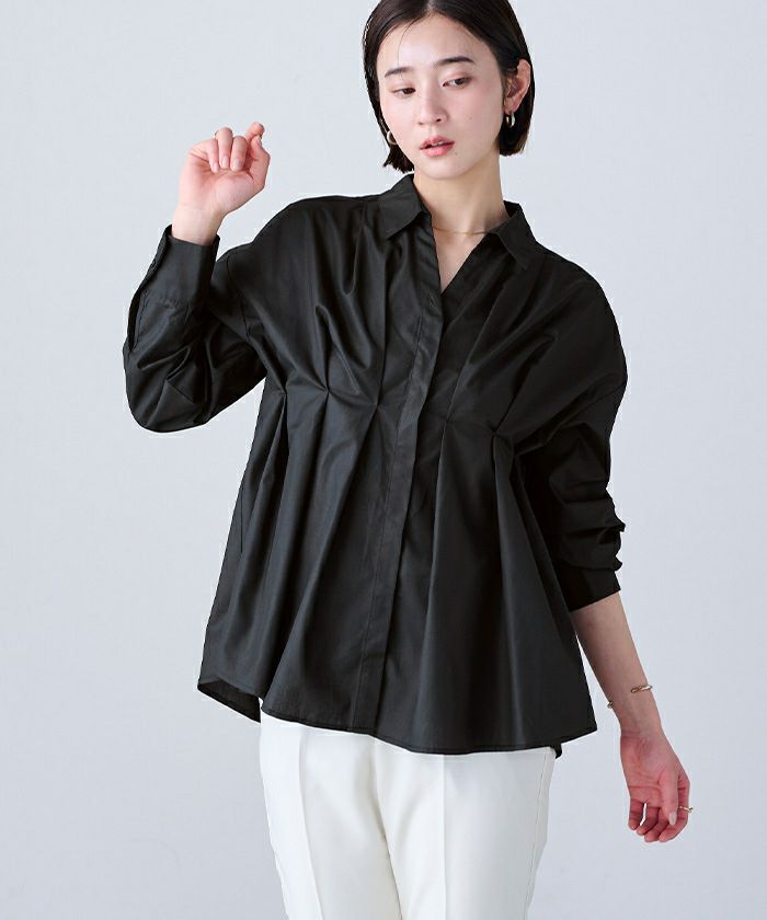 フロントウエストシェイプブラウス | ur's（ユアーズ）