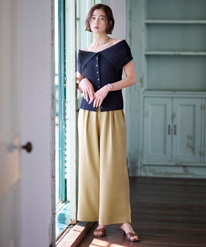 ベーシックイージーワイドパンツ | ur's（ユアーズ）